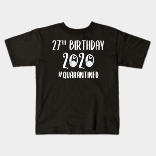 27th Birthday 2020 Quarantined Kids T-Shirt
